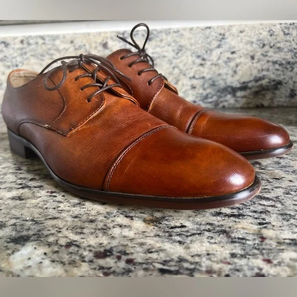 Aldo men’s Sz 10.5 brown dress shoes - Picture 11 of 14